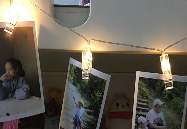 USB Photo Clip Lamp String - Three Options Available