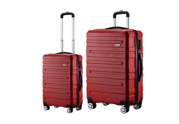 Buon Viaggio Hard Shell Lightweight Luggage Set - Available in Four Colours & Option for Two-Three Piece