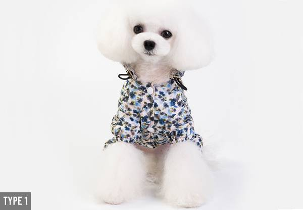 Small Pet Raincoat - Three Styles & Four Sizes Available