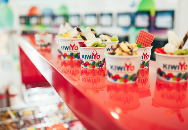 $10 Voucher Towards Self-Serve KiwiYos incl. Toppings - Options for up to $50 Voucher