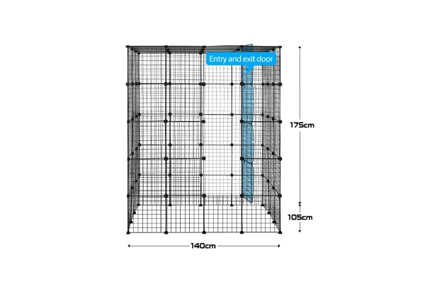 DIY XL Metal Cat Enclosure