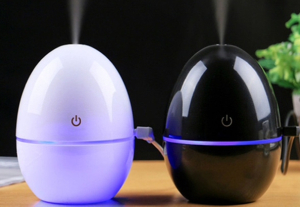 LED USB Humidifier with Night Light - Two Colours Available