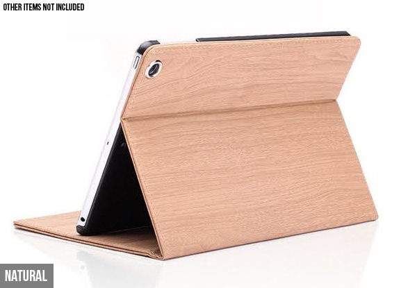 Wood Grain-Like Case Compatible with iPad with Free Delivery