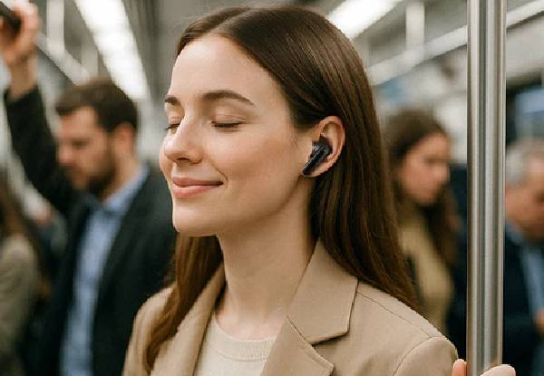 Acefast Noise Cancelling IPX4 TWS Earbuds - Black