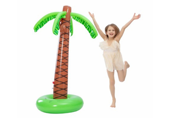 Inflatable Palm Tree Sprinkler