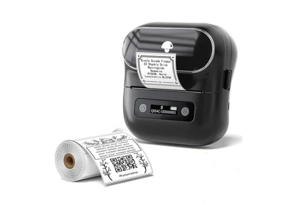 Phomemo M220 Portable Sticker Label Maker with One-Roll Label - Three Colours Available