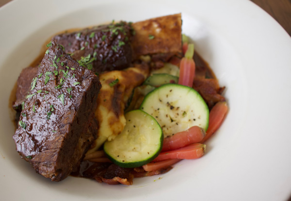 European Cuisine with a Kiwi Twist at the Viaducts Steakhouse for Two People at The Viaduct Grill