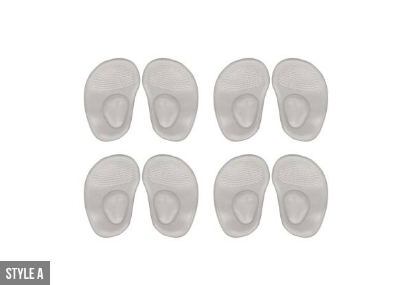 Self-Adhesive Arch Support Insoles Range - Five Styles Available