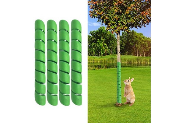 Four-Piece Spiral Tree Trunk Protectors - Two Colours Available