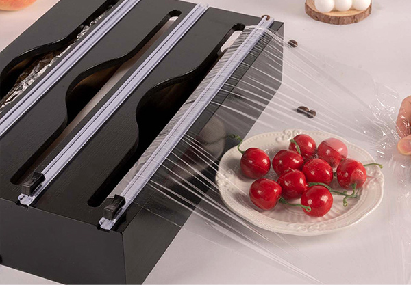 Three-in-One Kitchen Foil Storage Dispenser - Three Colours Available