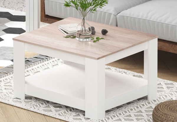 Two-Tier Square Coffee Table