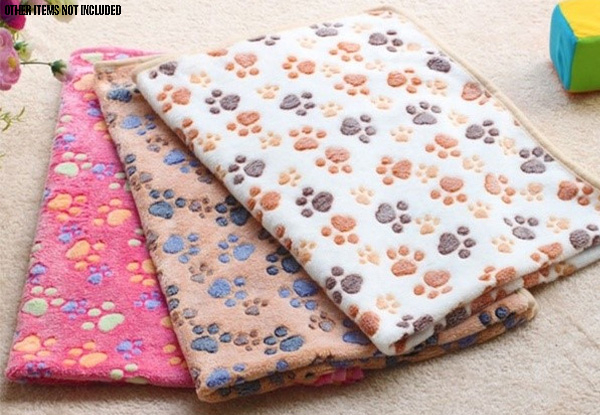 Pet Soft Warm Sleep Blanket - Three Colours Available