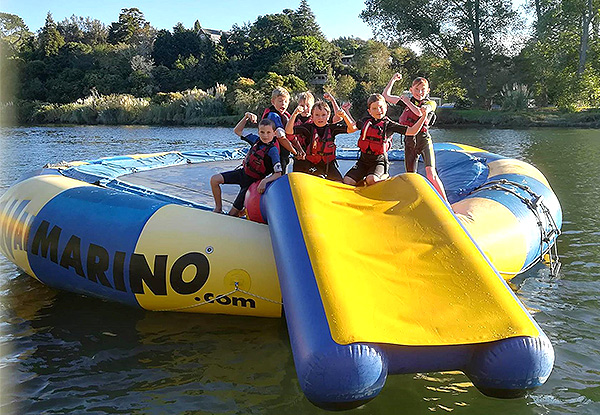 Individual Supreme Pass incl. the Climbing Wall, The 'Blob', the 'UFO' (Ultimate Floating Object) & Access on the Italian Pedalos - Options for Family Passes