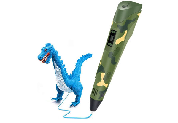 3D Drawing Pen Set with Three-Colour Filament Refill - Four Colours Available