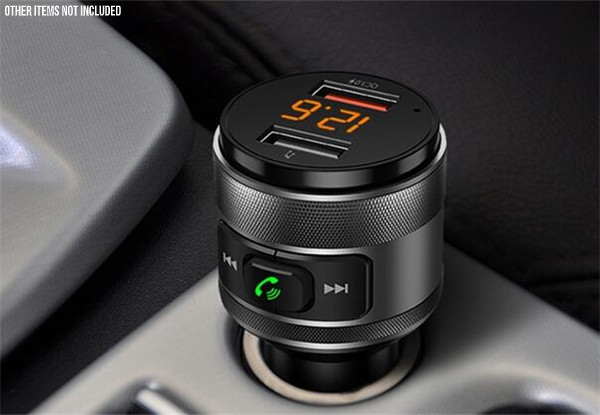 C57 Hands-Free Bluetooth FM Transmitter Car Kit