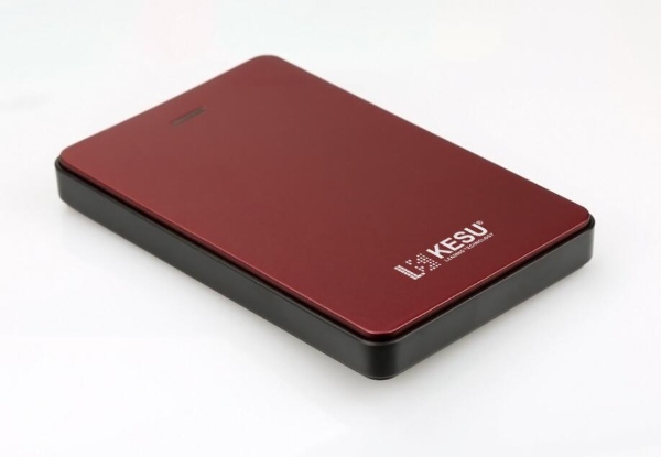 60GB USB 2.0 Portable External Hard Drive - Option for 80GB - Three Colours Available