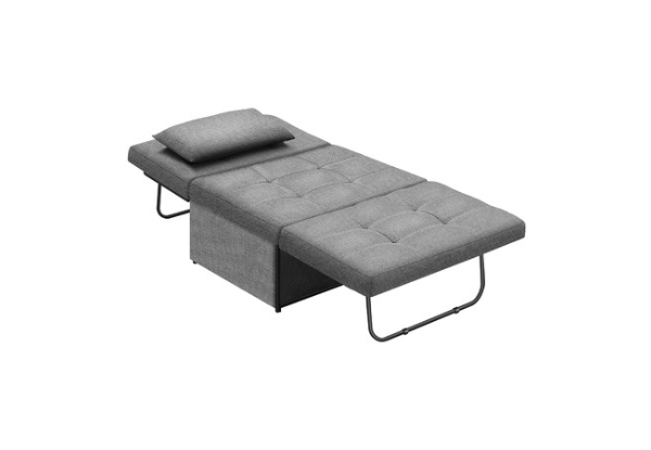 Four-in-One Single Sofa Bed with Adjustable Backrest