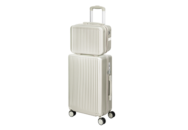 Two-Piece 20-Inch Slimbridge Luggage Suitcase Set - Two Colours Available