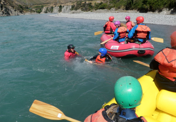 Summer Special Combo - Adult River Raft & Full Jet Boat Ride - Option for a Child