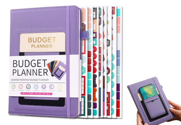 Monthly Budget Planner with Bill Organiser Expense Tracker - Available in Two Colours