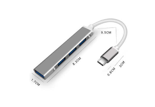 Four-Port Type C USB Hub