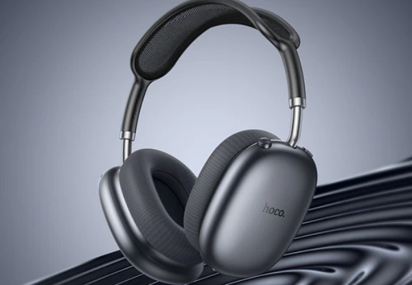 Hoco Premium Bluetooth Headphones w/ ANC Noise Cancelling Black