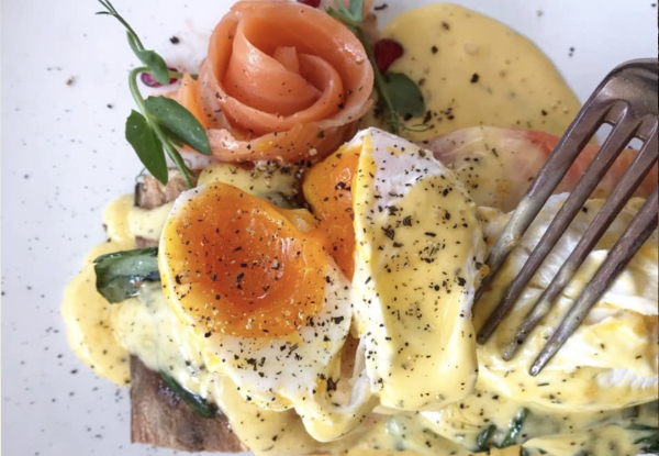 $50 Food & Drinks Brunch & Lunch Voucher for Two - Valid Seven Days