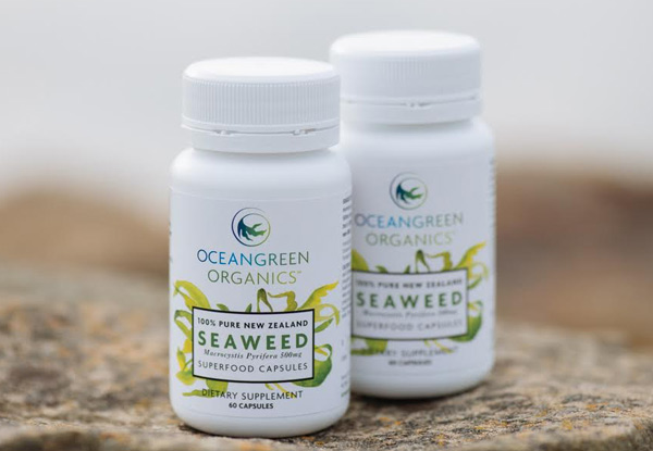 100% NZ Pure Seaweed Superfood Capsules - 60 Capsules