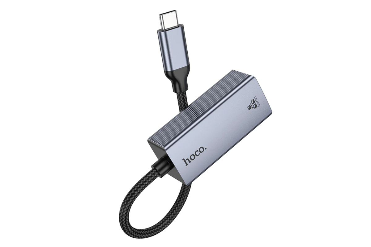 Hoco USB-C to RJ45 Gigabit Ethernet Adaptor