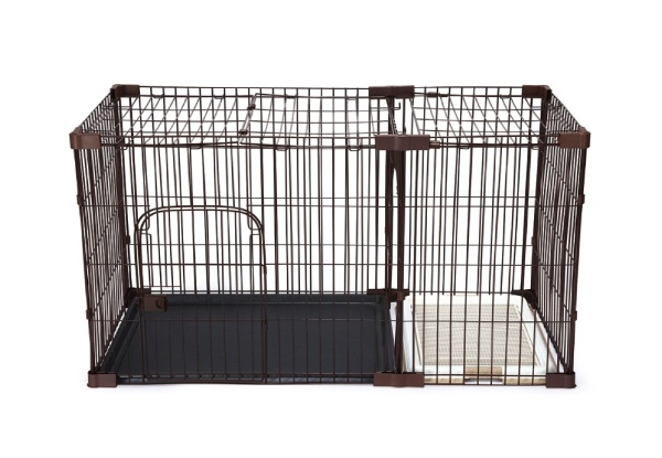 Extra Large Dog Crate with Toilet Tray Included