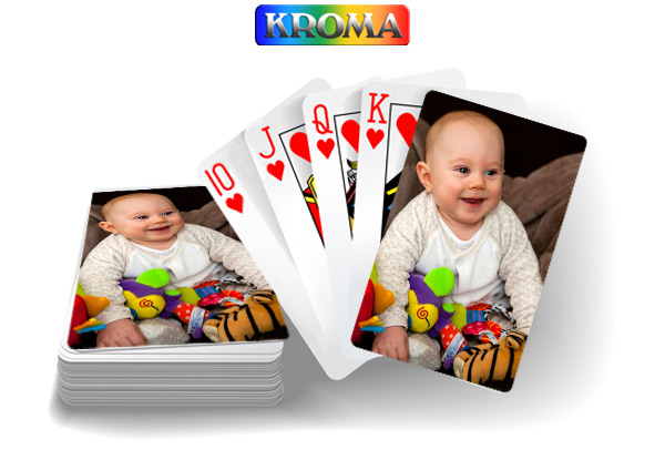 $12 for a Set of Personalised Playing Cards incl. Nationwide Delivery