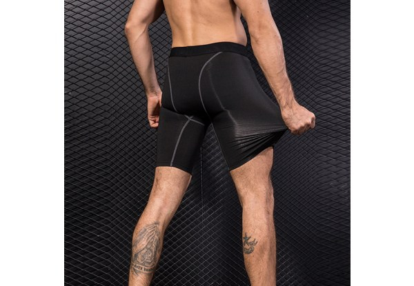 Men Compression Quick Dry Running Vest & Shorts - Six Sizes Available