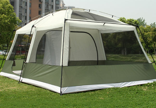 10-Person Family Camping Tent