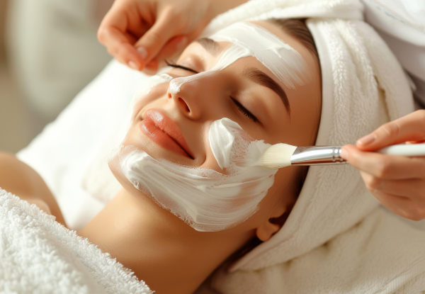 90-Minute Ozean Signature Indulgence Package incl. Cleansing & Exfoliation, Back Exfoliation & Massage, Double Cleanse, Facial Steaming, Hydrating Collagen Mask, Hand & Arm Massage, Serum, Moisturiser, & SPF to Finish - Option for 120-Minute Package