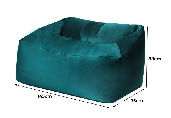 Marlow Velvet Bean Bag Cover - Three Colours Available