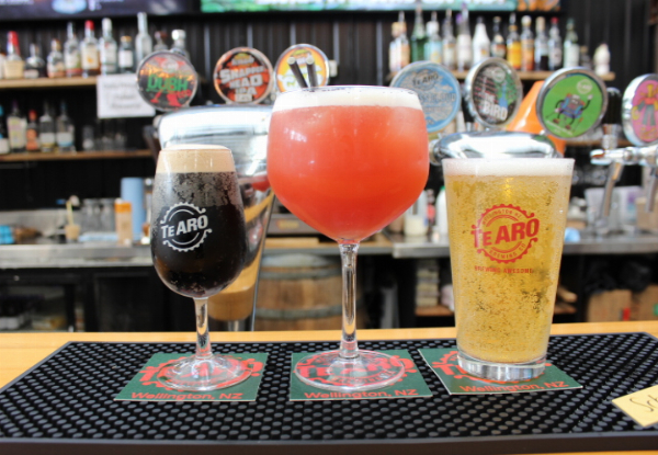 Family Feast at Te Aro Brewing - Options for Up to Four Kids