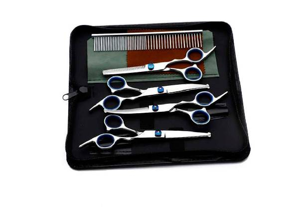 Dog Grooming Scissors Set - Two Colours Available
