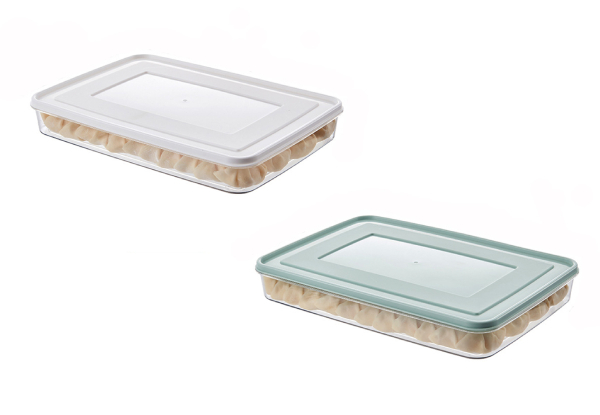 Refrigerator Dumpling Storage Box - Option for Two-Pack & Two Colours Available