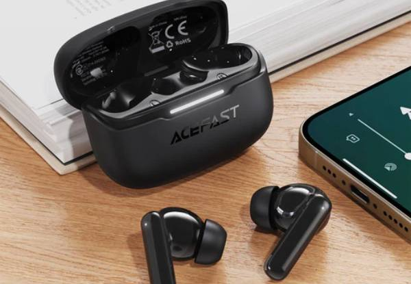 Acefast Noise Cancelling IPX4 TWS Earbuds - Black