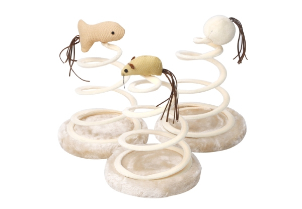 Spiral Cat Toy - Three Options Available