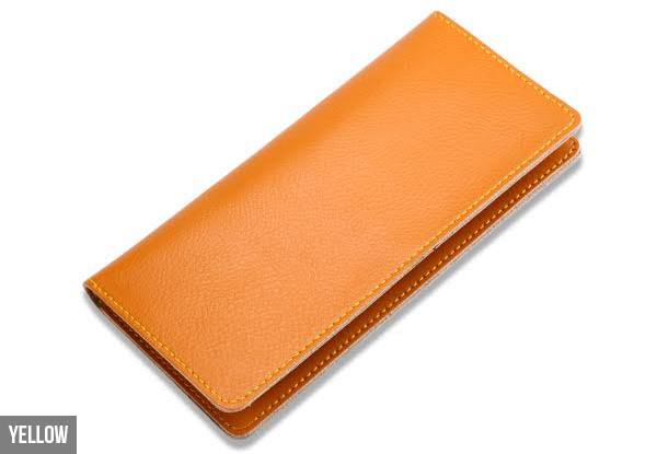 Genuine Leather Wallet - Seven Colours Available
