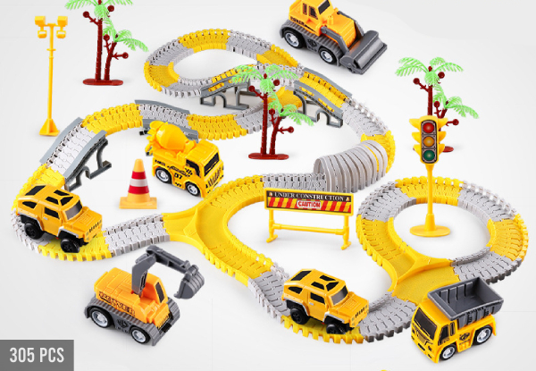 Kids Construction Track Set - Two Sets Available