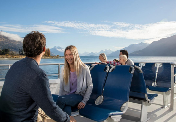 Spirit of Queenstown Scenic Cruise for One Adult  -  Option for Two Adults