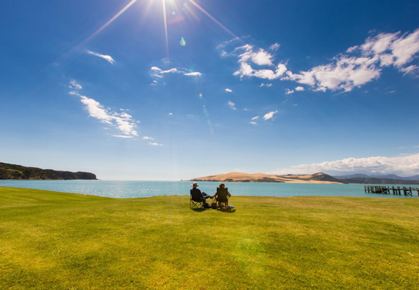 $195 for a Two-Night Hokianga Waterfront Stay for Two or $289 for Three-Nights incl. a $10 Dining Voucher Per Night, Late Checkout, WiFi & Movies