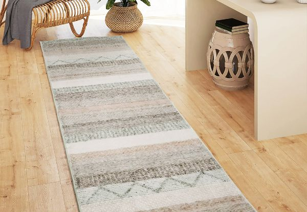 Marlow Washable Hallway Runner Floor Rug