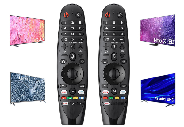 Replacement Remote Control Compatible with LG TV - Option for Two-Piece