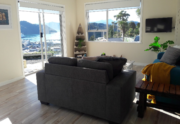 Two-Night Escape Overlooking Picton Harbour for Two Guests Incl. Late Check-Out & Free Parking - Options for One or Two Bedroom Apartments & Three or Four-Nights