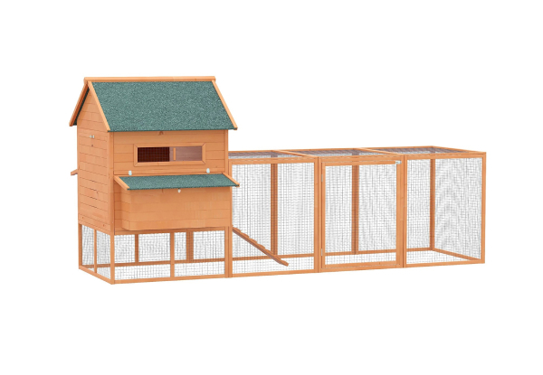 Petscene Wooden XX-Large Chicken Run Coop