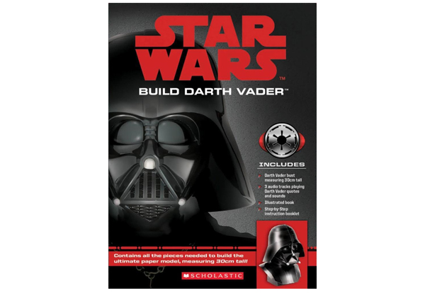 $19.99 for a Star Wars Darth Vader or a R2-D2 Paper Craft Kit