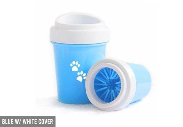Dog Paw Cleaning Tool - Available in Eight Colours & Two Sizes